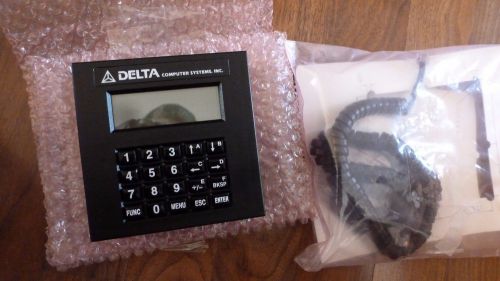 Delta Computer Systems, LCD420-EL, Terminal for RMC Motion Controllers *NOS*
