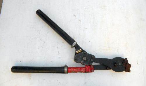 H.K. PORTER 8690FH Ratcheting Wire/Cable Cutters Ratchet &amp; Chain Type - USA