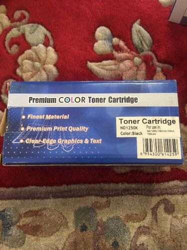 Premium Color Toner Cartridge ND1250K Use Dell 1250c And Other