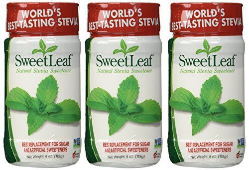 Sweet Leaf Stevia Plus Powder, 4 Ounce -- 3 per case.