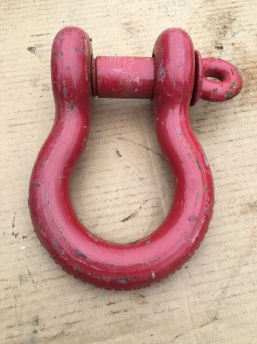 A174 crosby 17 ton 1-1/2&#034; screw pin 5&#034; shackle 34,000# lifting crane hoist sling for sale