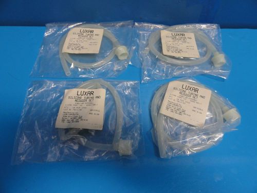 4 x luxar p/n 8000-0017 silicone tubing &amp; procedure set  ~ non - sterile (11932) for sale