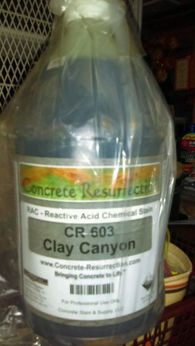 Concrete Resurrection 1 Gallon RAC Reactive Acid Chemical Stain