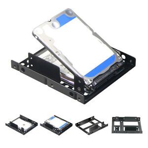 2.5 inch to 3.5 inch SSD Solid Hard Drive Bay Tray Mounting Bracket Adapter G P1