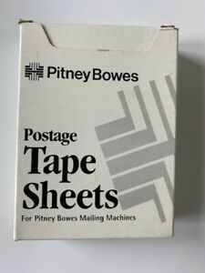 Pitney Bowes Pstge Tape Sheets 6 Boxes E-700