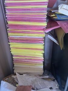 2 Pickup Trucks Of paper And Folders Tons Of Papers And Folders Only On Sideused