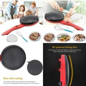 Portable Electric Crepe Maker 110V 8” Household Pancake Machine With Auto Temp