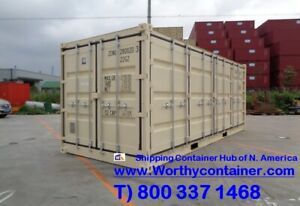 Open Side (OS) - 20&#039; New / One Trip Shipping Container in Memphis, TN