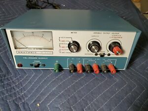 Heathkit IP-2718 Tri Power Supply Variable Output Tri Power Supply