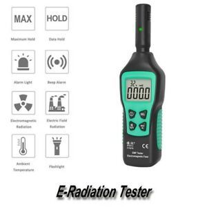 FY876 EMF Meter Dosimeter Detector With the Flashlight Easy to Use No Batteries!