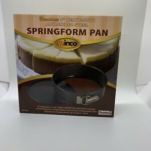 Winco HSP-083 Aluminized Steel Springform Pan with Detachable Bottom 8&#034; NWOT