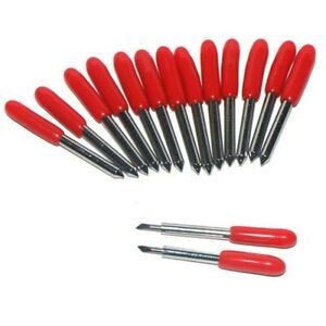 15pcs 45° Vinyl Cutting Plotter Tungsten Carbide Blades for Roland Type Cutters