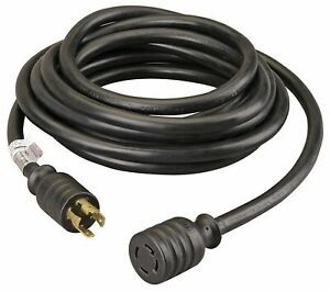 Reliance Controls PC3040 30-Amp (L14-30), 40-Foot Generator Power Cord,Black