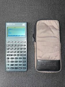 Hewlett Packard HP-48G used Graphing Calculator W/ Case