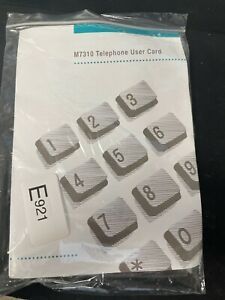 OEM -NEW Nortel Norstar M7310 Telephone Guide w/ Replacement Key Button Caps
