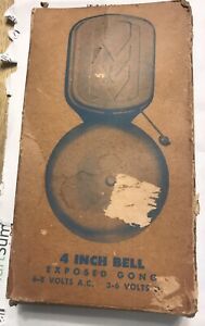 Edwards 4 inch bell exposed gong New In Open Box. Good