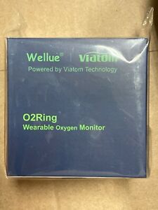 Wellue Bluetooth Health O2 Ring Tracker Oxygen Levels &amp; Heart Rate Monitor, New