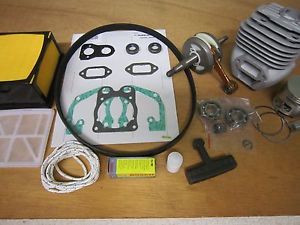 Husqvarna K760 Version II Overhaul Kit w/ Nikasil Cylinder, OEM Crank, Filters