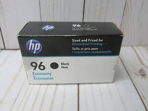 T HP 96 Economy Black Noir Genuine Ink Jet Cartridge B3B22AN EXP 06/2018 New