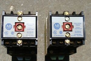 2 ALLEN BRADLEY BULLETIN 700DC P400Z24 Series A C&amp;C Machining