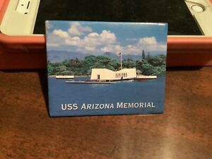 Hawaii USS Arizona Memorial Pearl Harbor Travel Souvenir Photo Fridge Magnet