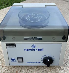 Hamilton Bell VanGuard V6500 Benchtop 3400 RPM Medical Laboratory Centrifuge