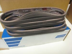 50 yes 50 Metalite Coated File Belts - 1/2x24 320x metalite r228 belts