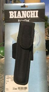 BIANCHI Patroltek 8011 Compact Light Pouch Size 2 Fits 2&#034;-2 1/4&#034; Belt Loop