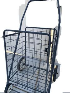 Whitmor 6250-4997-2-SIOC Foldable Utility Shopping Cart