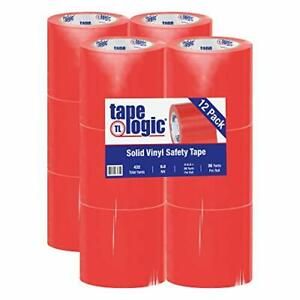 Aviditi Tape Logic Multipurpose Solid Vinyl Safety Tape Bulk Pack of 12 4 Inc...
