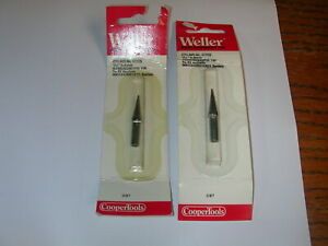 (QTY 2) WELLER ETH SOLDERING TIP SCREWDRIVER TIP  1/32 0.80MM - WEC24 EC1201