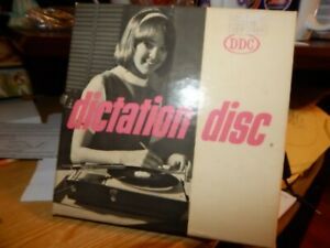 Dictation Discs Set Of 4 Great Condition  Set # 410C DDC