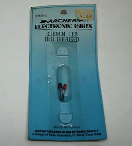 NOS Archer Submini LED Red Diffused 276-042