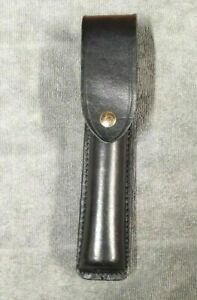 Stinger™ Black Plain Leather Flashlight Holster Duty Stinger #75133