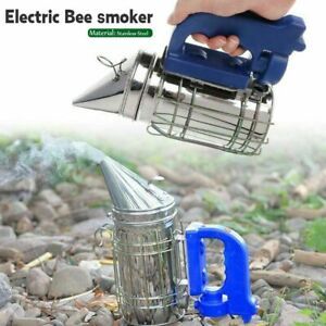 Stainless Steel Bee Smoker Smoke Machine Electric Beekeeping Smoker Transmitter