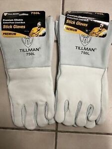 2 Pairs Of Tillman 750L Welding Gloves,Stick,L,Reinforced,Pr