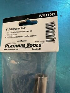 Platinum Tools 11021 F-Connector Removal Tool, 8-Inch