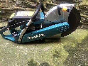 Makita EK6101 14&#034; 61cc power cutter Concrete Saw *(Used One Time)