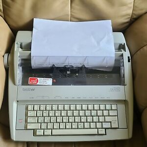 Brother Electronic GX 6750 Typewriter - Tested &amp; Working Correctronic