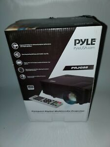 Pyle Video Projector Portable, Home Theater Projector, Video Gaming, USB/HDMI