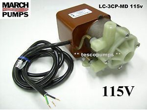 March Submersible Pump LC-3CP-MD 115v 50/60hz 0130-0158-0200 PML500L