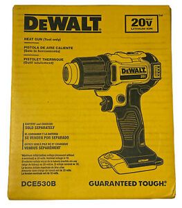 DEWALT DCE530B 20V Max Cordless Heat Gun