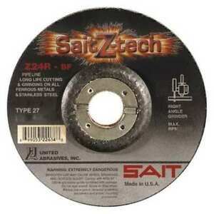 UNITED ABRASIVES-SAIT 22641 Cutting Wheel,T-27,4-1/2x3/32x7/8,PK25