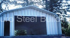 DuroSPAN Steel 30x30x15 Metal Garages DIY Shop Home Building Kits Factory DiRECT