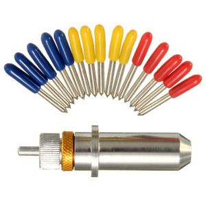 30/45/60 Degree Blades With Tungsten Steel Blade Holder For Vinyl Cutter
