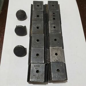 BURNDY Hypress Wire Y34A Crimper Crimping Compression Die A27D 3/set of  12