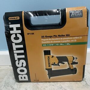 Stanley Bostitch HP118K 23 Gauge Pin Nailer Kit 1/2&#034; to 1-3/16&#034;