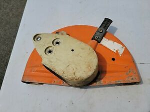 Used Stihl 12&#034; TS 400 blade guard Cut Off Saw Cover 4223 700 8110