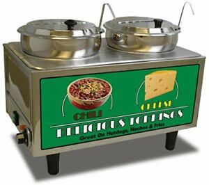 Benchmark 51072 Chili and Cheese Warmer 21&#034; Length x 13&#034; Width x 17&#034; Height