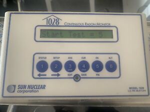 1028 Sun Nuclear Radon Monitor.  Professional Radon Detector